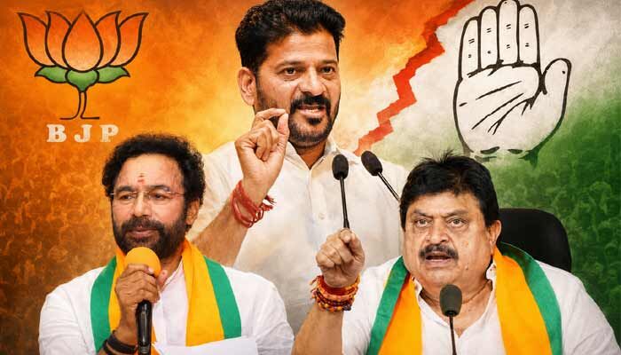 బీజేపీ, కాంగ్రెస్ మధ్య లెటర్ వార్.. రాహుల్ గాంధీ అపాయింట్‍మెంట్ కోసం సీఎంకు బీజేపీ లేఖ