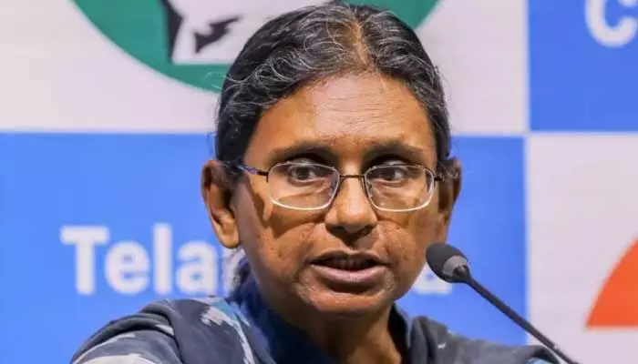 తెలంగాణ నుంచి రాజ్యసభకు.. క్లారిటీ ఇచ్చిన మీనాక్షి నటరాజన్ తెలంగాణ నుంచి రాజ్యసభకు.. క్లారిటీ ఇచ్చిన మీనాక్షి నటరాజన్