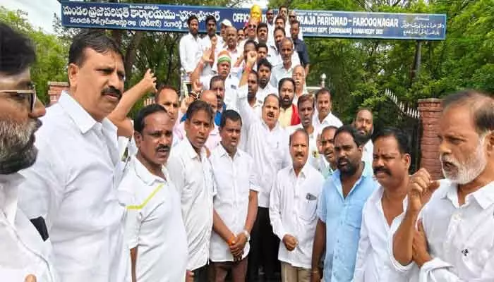 ఆచార్య జయశంకర్ ఆశయ సాధన కోసం కృషి చేయాలి : ఎమ్మెల్యే ఆచార్య జయశంకర్ ఆశయ సాధన కోసం కృషి చేయాలి : ఎమ్మెల్యే