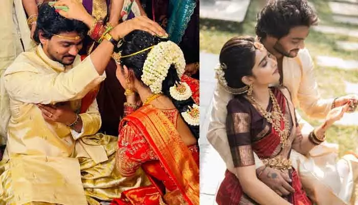 బ్యాచ్లర్ లైఫ్కు గుడ్ బై చెప్పిన షన్ను.. ప్రియురాలితో సైలెంట్గా పెళ్లి! బ్యాచ్లర్ లైఫ్కు గుడ్ బై చెప్పిన షన్ను.. ప్రియురాలితో సైలెంట్గా పెళ్లి!