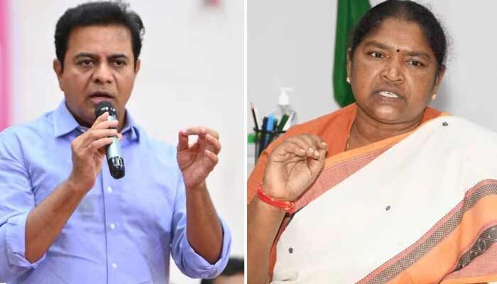 ఎంత సేపు సినిమా ఆలోచనలేనా?.. కేటీఆర్‍కు మంత్రి సీతక్క కౌంటర్