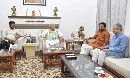 కేంద్రమంత్రి మనోహర్ లాల్ ఖట్టర్‌తో సీఎం రేవంత్‌ రెడ్డి భేటీ.. ఈ సారి ఆ ఇద్దరితో పాటు..
