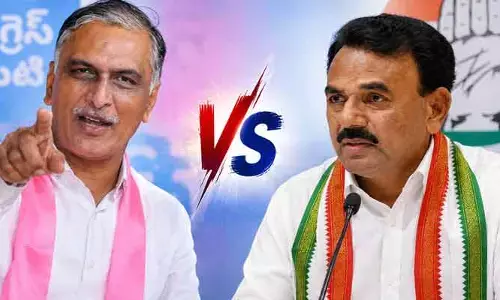 మిస్టర్ జూపల్లి.. చర్చకు ఎక్కడికి రమ్మంటావో చెప్పు? మాజీ  మంత్రి హరీశ్ రావు చాలెంజ్