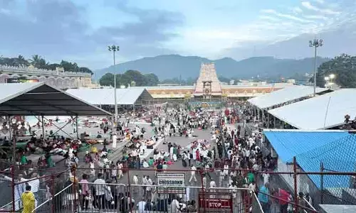 తిరుమలలో భక్తుల రద్దీ సాధారణం