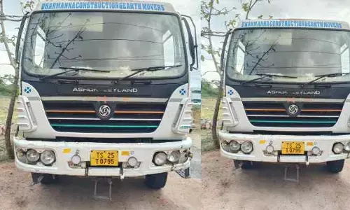 అక్రమంగా ఇసుకను తరలిస్తున్న టిప్పర్ పట్టివేత