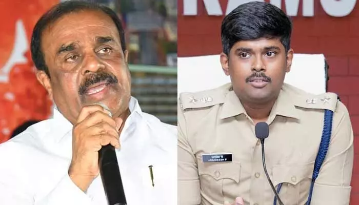 అనంతపురం ఎస్పీపై వైసీపీ నేత సంచలన ఆరోపణలు.. దీక్షకు దిగుతున్నట్లు ప్రకటన అనంతపురం ఎస్పీపై వైసీపీ నేత సంచలన ఆరోపణలు.. దీక్షకు దిగుతున్నట్లు ప్రకటన