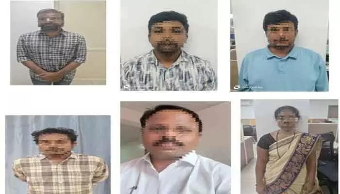 సైబర్ మోసగాళ్లకు మ్యూల్ ఖాతాలు.. ఆరుగురు అరెస్ట్.. సైబర్ మోసగాళ్లకు మ్యూల్ ఖాతాలు.. ఆరుగురు అరెస్ట్..