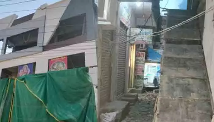 గజం లక్ష పలుకుతున్న స్థలం.. కబ్జాదారుల కళ్లల్లో బంగారు బాతు గజం లక్ష పలుకుతున్న స్థలం.. కబ్జాదారుల కళ్లల్లో బంగారు బాతు