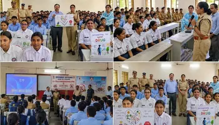 డ్రగ్స్ రహిత జీవితమే విజయానికి బాట : డీసీపీ శిల్పవల్లి డ్రగ్స్ రహిత జీవితమే విజయానికి బాట : డీసీపీ శిల్పవల్లి