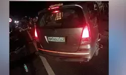 డీసీఎంను ఢీ కొట్టిన కారు.. ఒకరు మృతి
