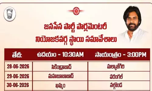 తెలంగాణలో స్పీడ్ పెంచిన జనసేన.. పార్టీ పార్లమెంట్ నియోజకవర్గ స్థాయి సమావేశాల షెడ్యూల్ విడుదల!