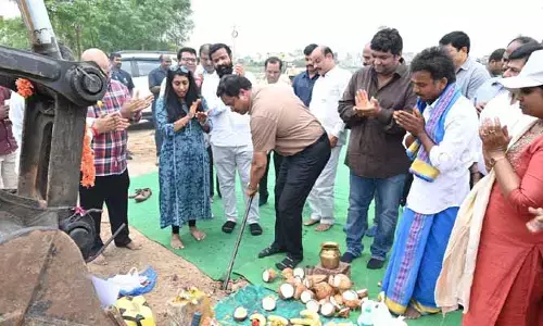 రూ. 107 కోట్ల‌తో మ‌రో 4 చెరువుల పున‌రుద్ధ‌ర‌ణ‌: ప‌నులు ప్రారంభించిన హైడ్రా క‌మిష‌న‌ర్‌