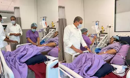 ఆస్ప‌త్రిలోనే ముద్రగడకు చికిత్స‌..ప‌రామ‌ర్శించిన సజ్జల