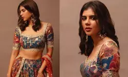 ఫ్రంట్ అండ్ సైడ్ వ్యూలో నాజూకైన అందాలతో హీట్ పెంచుతున్న కళ్యాణి ప్రియదర్శన్