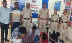 బ్యాంకుకు వచ్చిన మహిళ వద్ద నగదు కొట్టేసిన దుండగులు అరెస్ట్..
