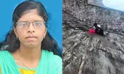 పెళ్లయిన నెలకే విషాదం.. కోతులు చుట్టుముట్టడంతో గుట్టపై నుంచి పడి నవ వధువు మృతి!