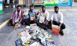 కృష్ణవేణి టాలెంట్ స్కూల్లో అనుమతులు లేకుండా పాఠ్యపుస్తకాల అమ్మకాలు