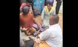 బస్సు టైర్ కింద పడి మూడేళ్ల చిన్నారి దుర్మరణం