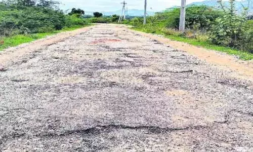 మీర్‌పేట్ రహదారిపై ప్రయాణం నరకం