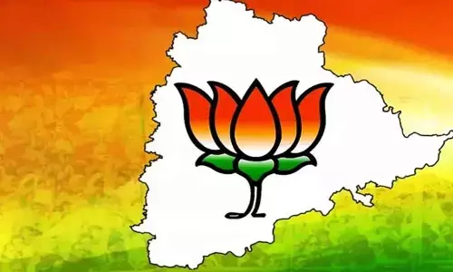 తెలంగాణ బీజేపీ అగ్రనేతలకు సంఘ్ ప్రతినిధుల ప్రశ్నల వర్షం!