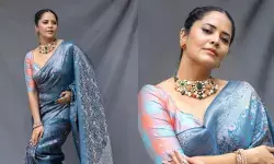 బ్యాక్ అందాలతో మతిపోగొడుతున్న అనసూయ.. అందాలకు ఫ్యాన్స్ ఫిదా