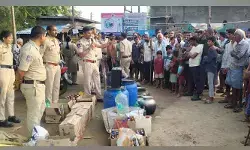 మంగోలీగూడెంలో కార్డన్ అండ్ సెర్చ్ ఆపరేషన్..!