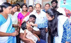మెదక్ జిల్లాలో 97.8 శాతం పల్స్ పోలియో లక్ష్యం పూర్తి