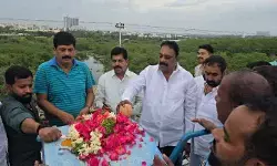 హిమాయత్‌సాగర్‌ నుంచి 339 క్యూసెక్కుల నీటి విడుదల