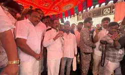 అస్మత్‌పేట హైడ్రా కూల్చివేతలకు నిరసన