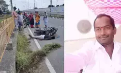 రోడ్డు ప్రమాదంలో వ్యక్తి మృతి