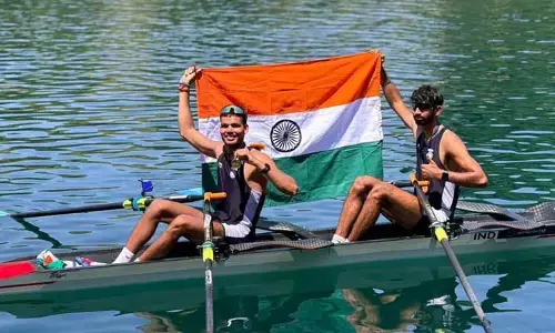 రోయింగ్ వరల్డ్ కప్‌లో భారత్ న్యూ రికార్డ్