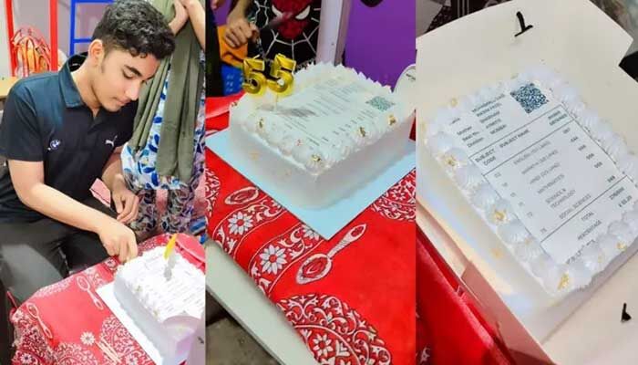 పరీక్షల్లో అత్తెసరు మార్కులు.. అయినా గ్రాండ్ గా సెలెబ్రేట్ చేసిన పేరెంట్స్