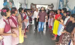 పెంట్లవెల్లి కేజీబీవీ బాలికల విద్యాలయాన్ని ఆకస్మికంగా తనిఖీ చేసిన జిల్లా కలెక్టర్