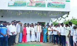 అశ్వాపురంలో ఇందిరమ్మ ఇండ్ల గృహప్రవేశం