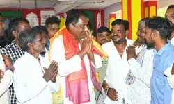 ధర్మారం మండలంలో పర్యటించిన మంత్రి అడ్లూరి లక్ష్మణ్ కుమార్