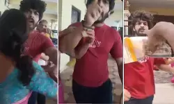 డెలివరీ బాయ్‌తో ‘రాజు వెడ్స్ రాంబాయి’ హీరో గొడవ! వీడియో వైరల్