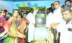 చిన్నారుల సమగ్ర వికాసానికి అంగన్వాడీ కేంద్రాలే కీలకం: మంత్రి అడ్లూరి