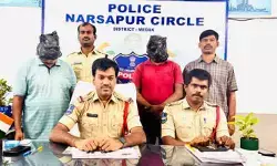 మూడు గంటల్లో చోరీ కేసును ఛేదించిన నర్సాపూర్ పోలీసులు
