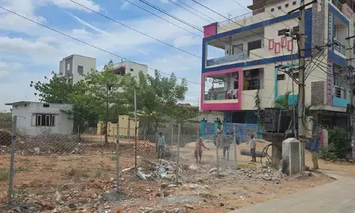 పార్కు స్థ‌లానికి హైడ్రా ఫెన్సింగ్‌