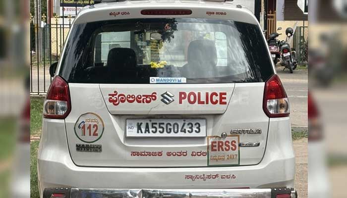 పోలీస్ వాహనంపై 71 కేసులు.. అవాక్కైన అధికారులు