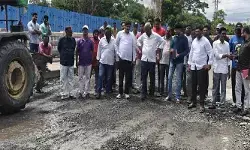 తాత్కాలిక మరమ్మతు పనులు త్వరితగతిన పూర్తి చేయాలి తాత్కాలిక మరమ్మతు పనులు త్వరితగతిన పూర్తి చేయాలి