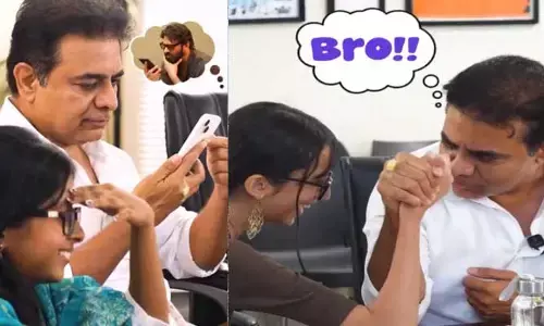 కేటీఆర్‌ను ఓ ఆట ఆడుకున్న జెన్ జీ యూత్.. ఫన్నీ మూమెంట్స్ వైరల్!