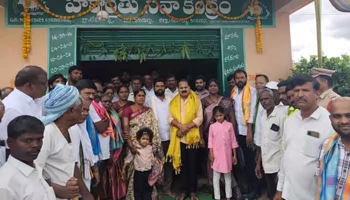 గ్రామాల అభివృద్దే ప్రభుత్వ ధ్యేయం: ఎమ్మెల్యే గ్రామాల అభివృద్దే ప్రభుత్వ ధ్యేయం: ఎమ్మెల్యే