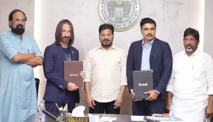 హైదరాబాద్లో AI ట్రాఫిక్ సిగ్నల్స్.. అనలాగ్, మెగా సంస్థలతో సర్కార్ బిగ్ డీల్ హైదరాబాద్లో AI ట్రాఫిక్ సిగ్నల్స్.. అనలాగ్, మెగా సంస్థలతో సర్కార్ బిగ్ డీల్