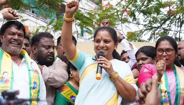 పేదల జీవితాల్లో మార్పే మా ఎజెండా.. తెలంగాణ రక్షణ సేన చీఫ్ కల్వకుంట్ల కవిత పేదల జీవితాల్లో మార్పే మా ఎజెండా.. తెలంగాణ రక్షణ సేన చీఫ్ కల్వకుంట్ల కవిత