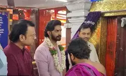 కర్మన్‌ఘాట్ ఆలయంలో హీరో విరాట్ కర్ణ ప్రత్యేక పూజలు!