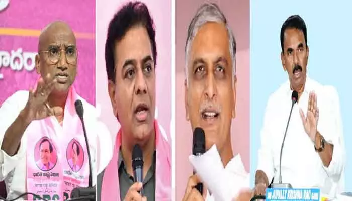 రాష్ట్రంలో సవాళ్ల రాజకీయం.. చర్చకు బయల్దేరిన మంత్రులు రాష్ట్రంలో సవాళ్ల రాజకీయం.. చర్చకు బయల్దేరిన మంత్రులు