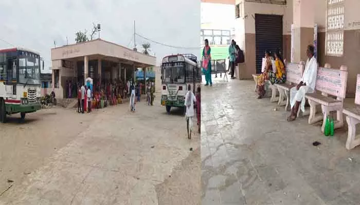 ఆర్టీసీ బస్టాండ్ లో అన్నీ సమస్యలే.. ఆర్టీసీ బస్టాండ్ లో అన్నీ సమస్యలే..