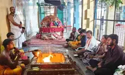 అన్నపురెడ్డిపల్లి శ్రీ బాలాజీ క్షేత్రంలో ఘనంగా సుదర్శన హోమం