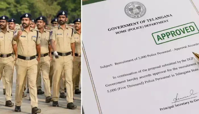 రాష్ట్రంలో 5 వేల పోలీసు ఉద్యోగాలకు గ్రీన్ సిగ్నల్ రాష్ట్రంలో 5 వేల పోలీసు ఉద్యోగాలకు గ్రీన్ సిగ్నల్